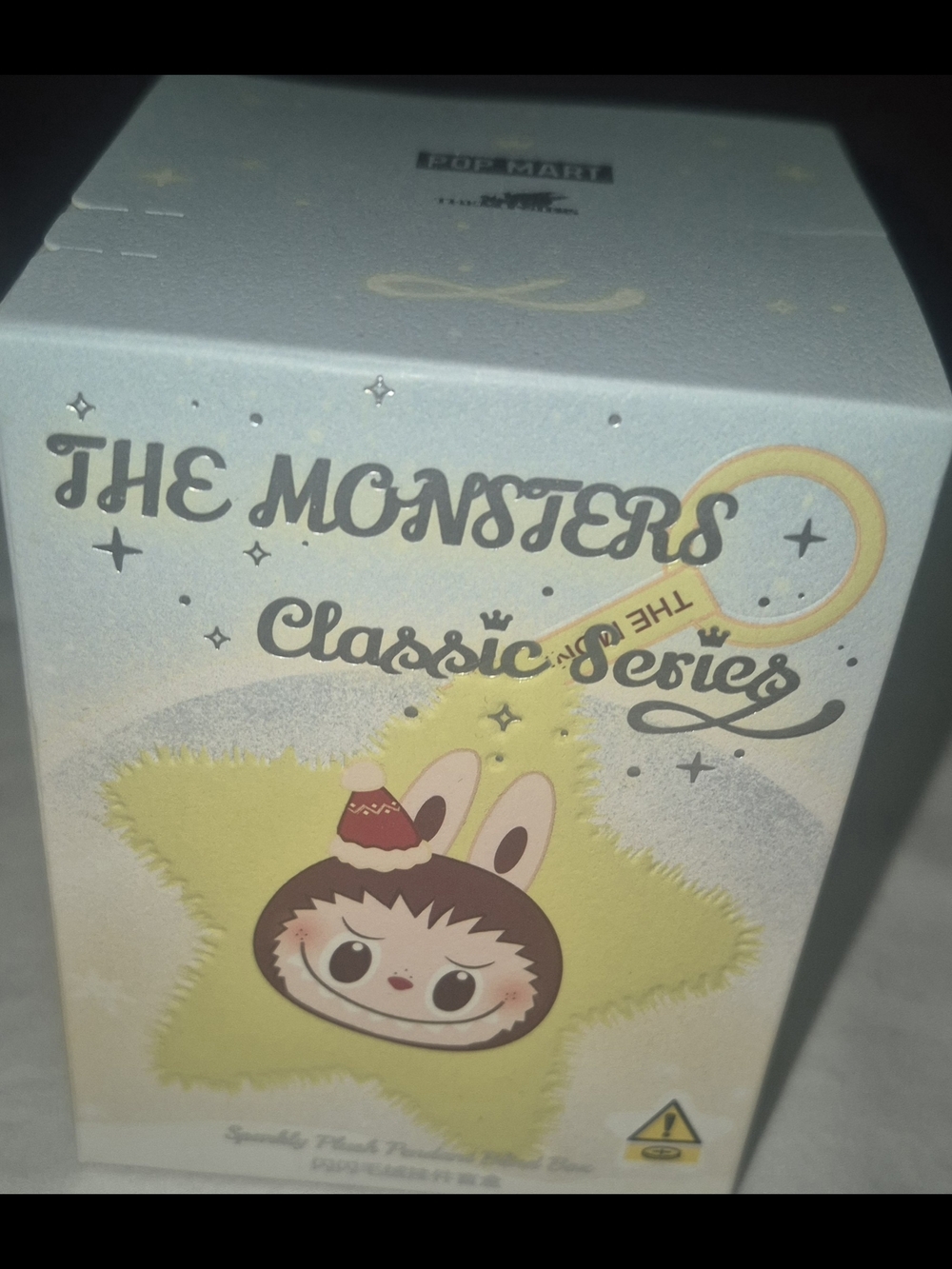 Labubu THE MONSTERS Classic Series-Sparkly Plush Pendant Blind Box